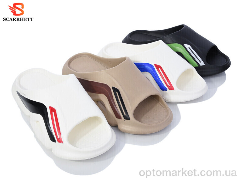 Купить Шльопанці чоловічі 8121 mix SCARRHETT мікс, фото 1