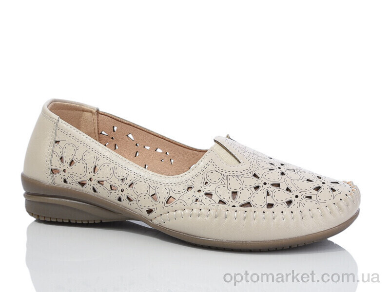 Купить Туфлі жіночі 813-1 Leguzaza бежевий, фото 1