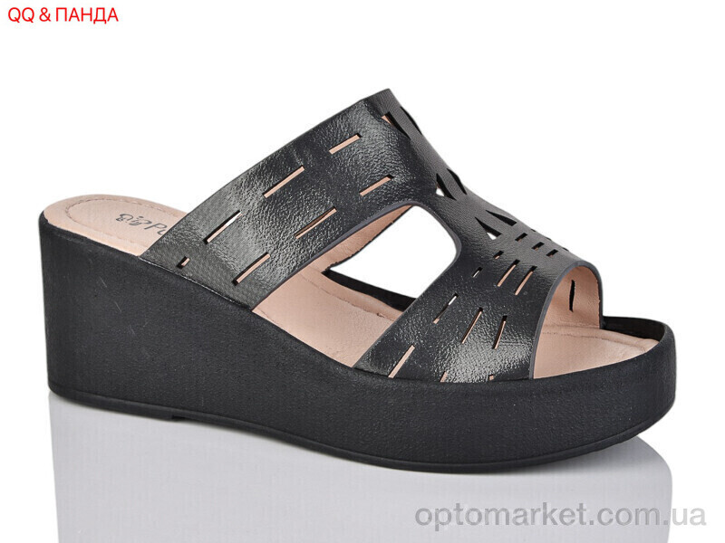 Купить Шльопанці жіночі 81358-3 Purlina графіт, фото 1