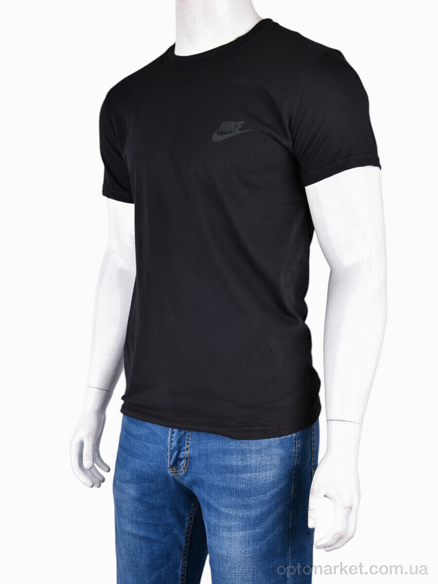 Купить Футболка чоловічі 813М чорний N.ke чорний, фото 2