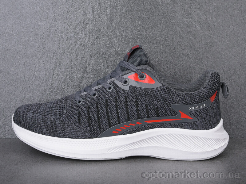 Купить Кросівки чоловічі 814-1 Pet сірий, фото 2