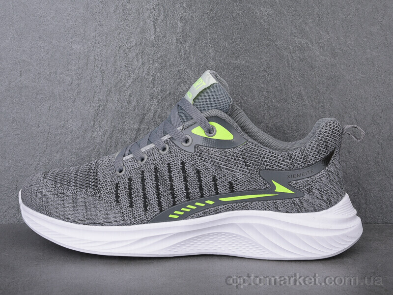 Купить Кросівки чоловічі 814-3 Pet сірий, фото 2