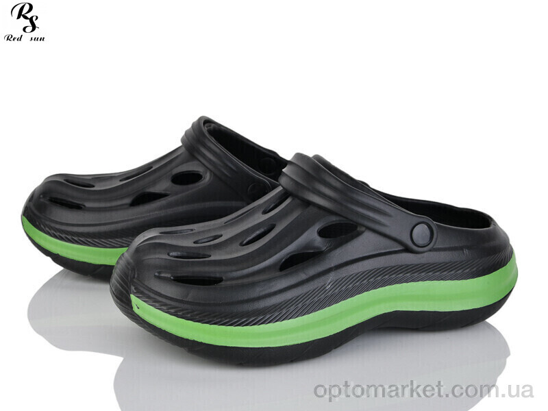 Купить Крокси жіночі 814 black Red Sun чорний, фото 1