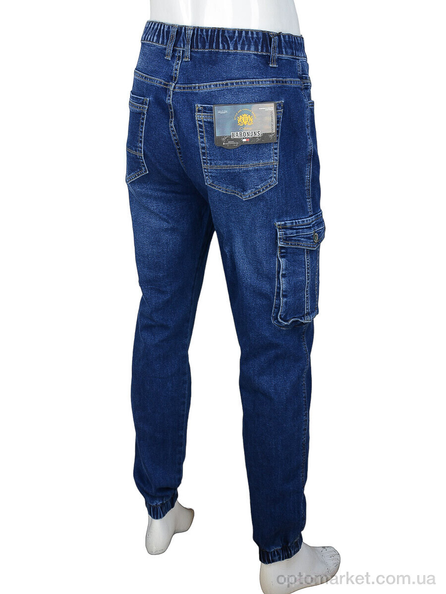 Купить Джинси чоловічі 8141 blue Baron синій, фото 2