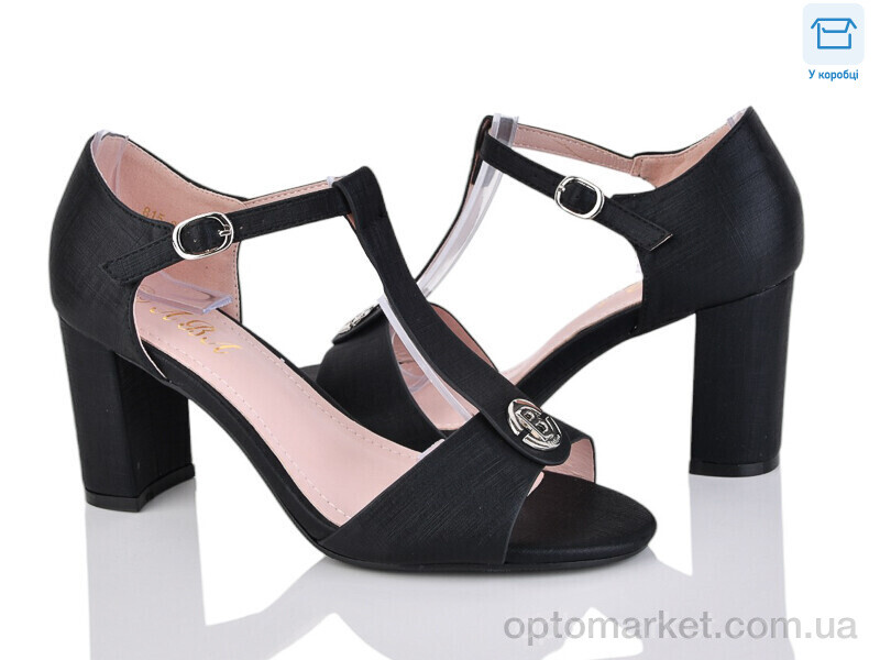 Купить Босоніжки жіночі 815-28 black Aba чорний, фото 1