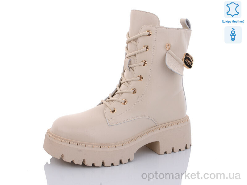 Купить Черевики жіночі 815-3 Yimeili бежевий, фото 1