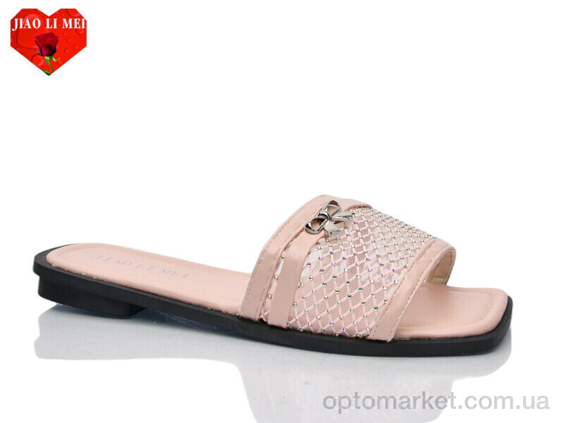 Купить Шльопанці жіночі 816-3 Jiao Li Mei рожевий, фото 1