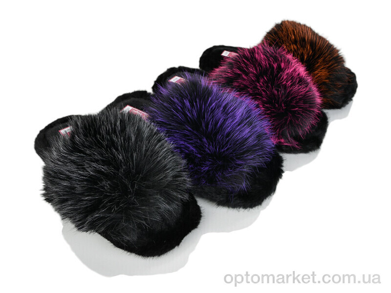 Купить Капці жіночі 8176 mix Fangre чорний, фото 1