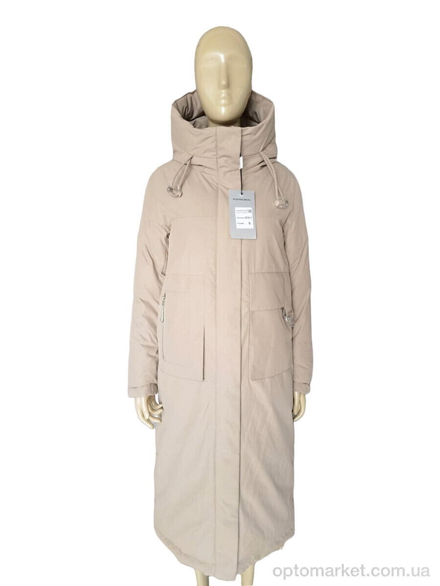 Купить Куртка жіночі 818-1 беж.б. Massmag бежевий, фото 1