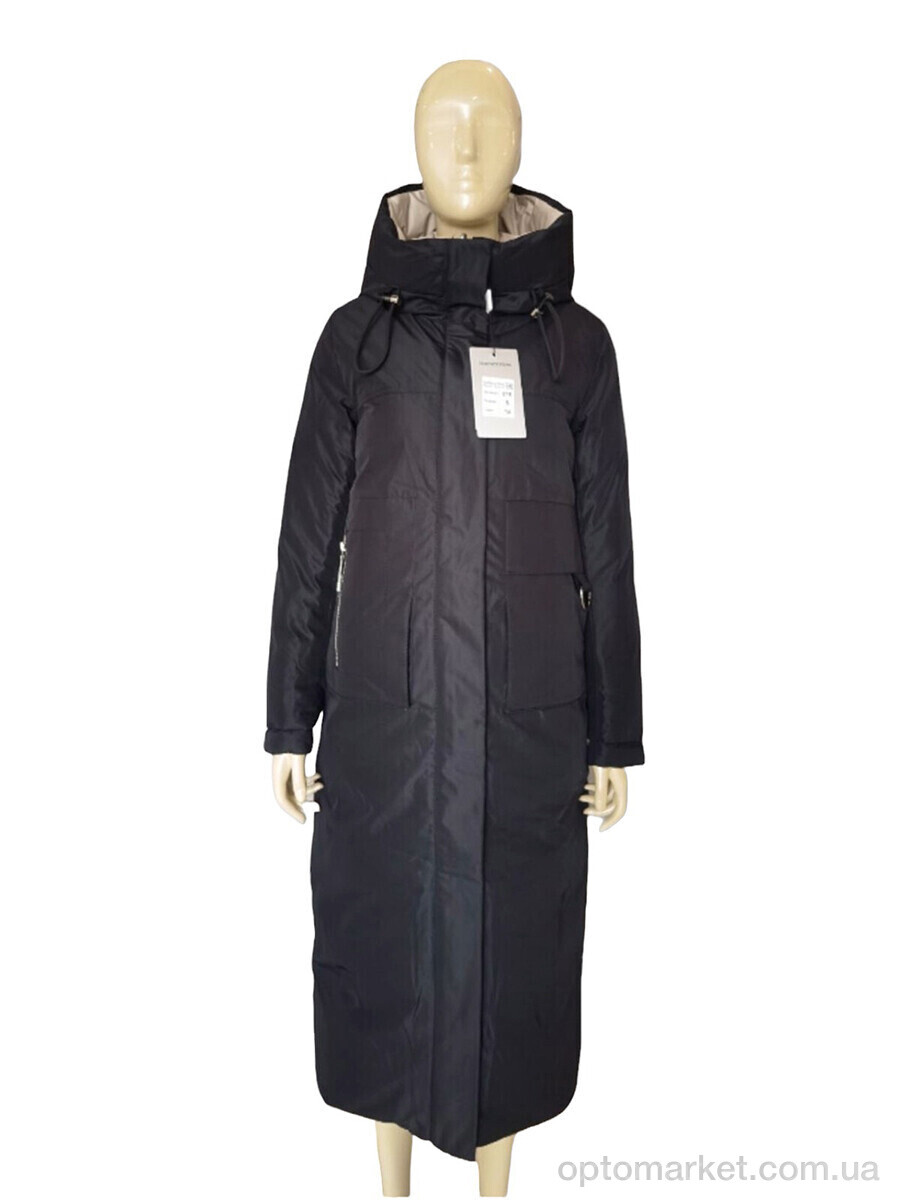 Купить Куртка жіночі 818-1 чорний б. Massmag чорний, фото 1
