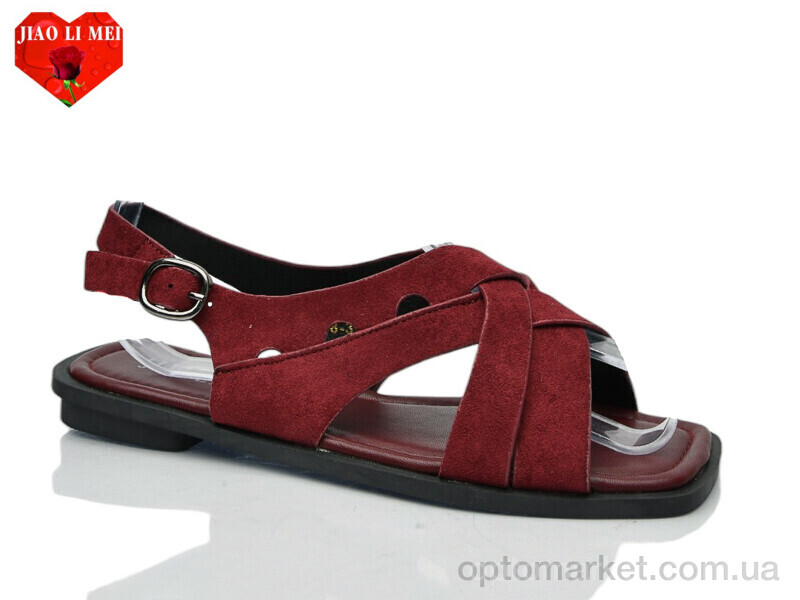 Купить Босоніжки жіночі 818-3 Jiao Li Mei бордовий, фото 1