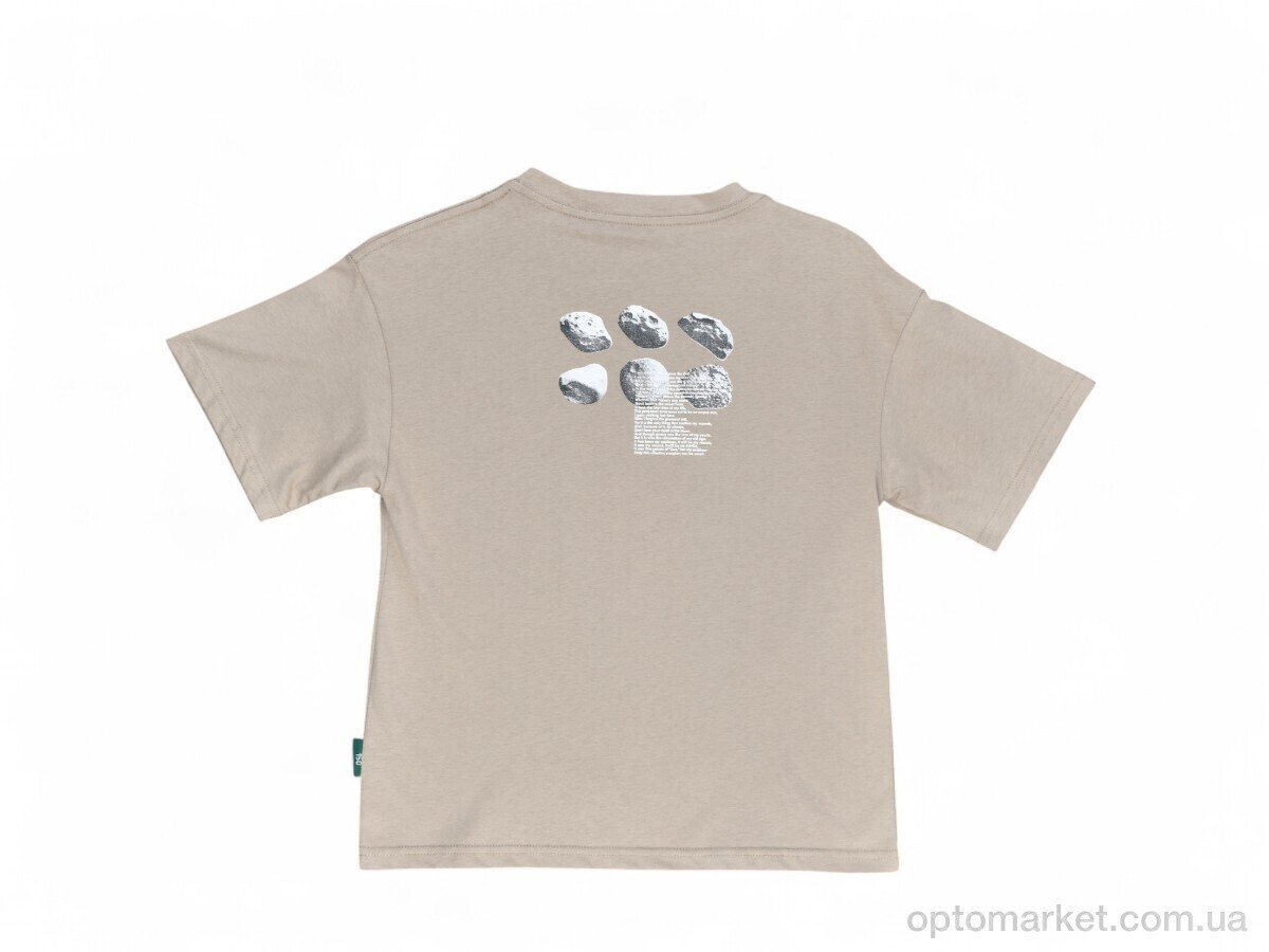 Купить Футболка дитячі 818 beige Duoduoxiaoxiang бежевий, фото 2