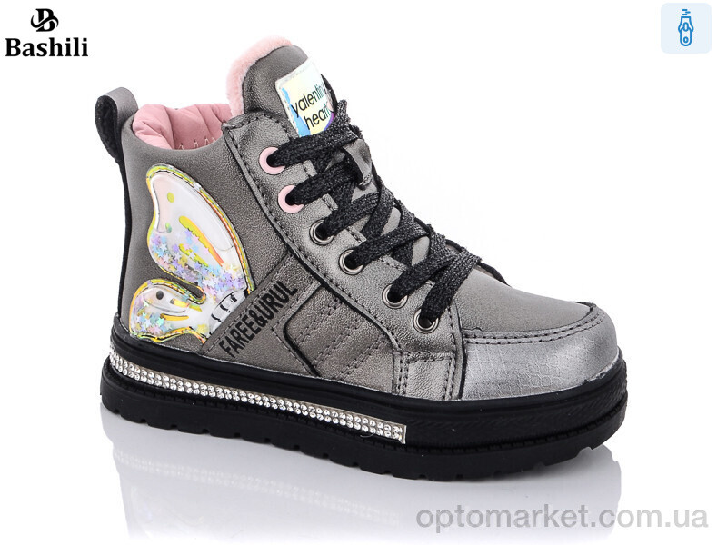 Купить Черевики дитячі 8180-5699-17 Башили графіт, фото 1