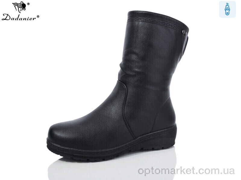 Купить Чоботи жіночі 819-2 Dadanier чорний, фото 1