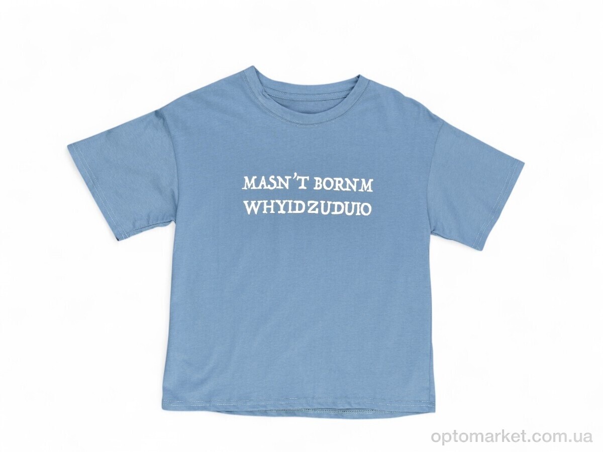 Купить Футболка дитячі 819 blue Duoduoxiaoxiang синій, фото 1