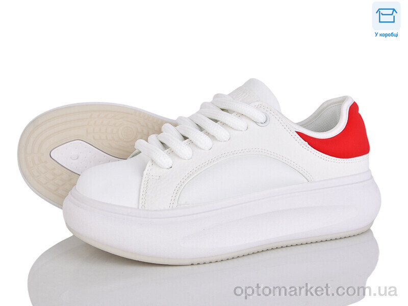 Купить Кросівки жіночі 82-6 піна Happy білий, фото 1