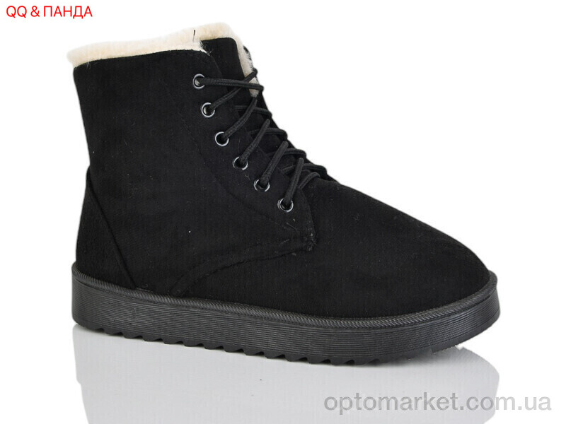 Купить Черевики жіночі 820-1 QQ&Панда чорний, фото 1