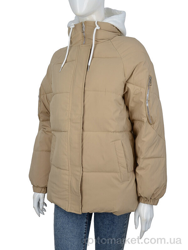 Купить Куртка жіночі 8208 d.beige Tayishe бежевий, фото 1