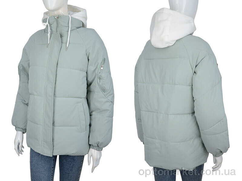 Купить Куртка жіночі 8208 green Tayishe зелений, фото 3