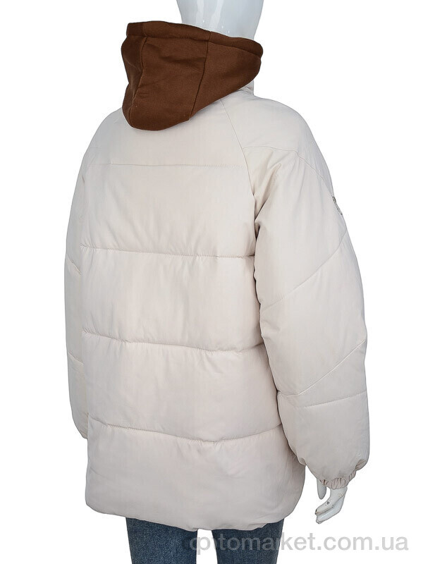 Купить Куртка жіночі 8208 l.beige Tayishe бежевий, фото 2