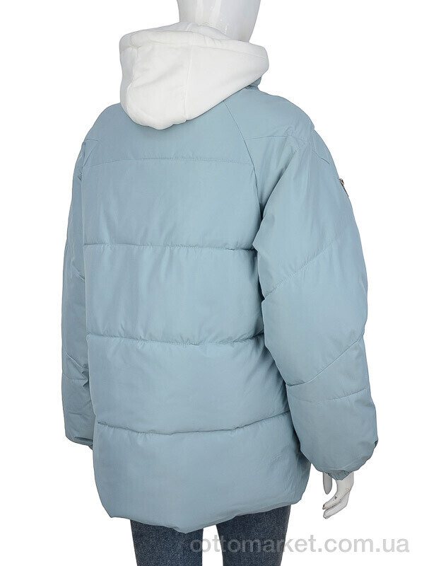 Купить Куртка жіночі 8208 l.blue Tayishe блакитний, фото 2