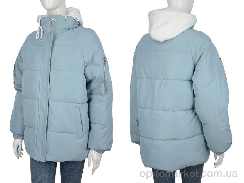 Купить Куртка жіночі 8208 l.blue Tayishe блакитний, фото 3
