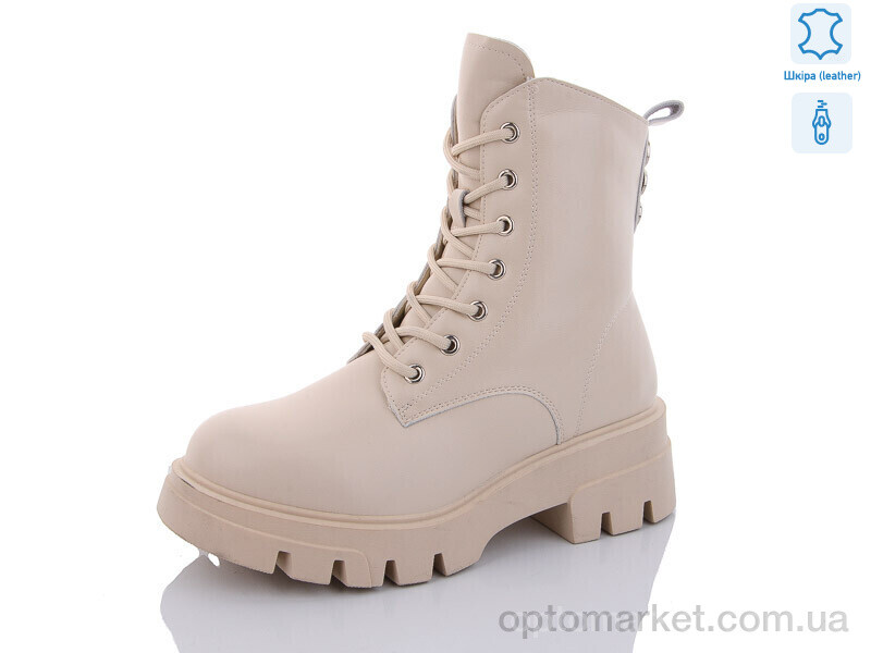Купить Черевики жіночі 821-3 Yimeili бежевий, фото 1