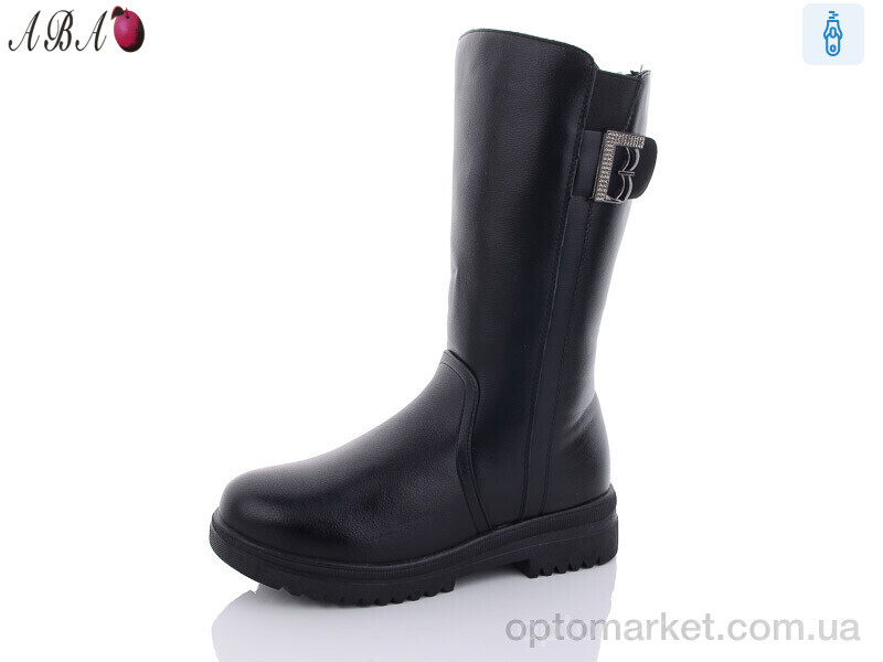 Купить Чоботи жіночі 821 Aba чорний, фото 1