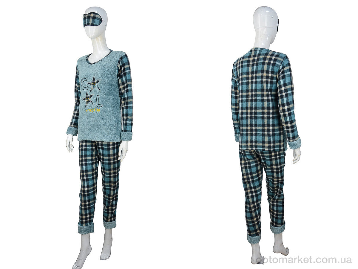 Купить Пижама жіночі 8213 green Asel зелений, фото 3