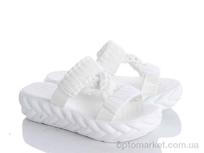 Купить Шльопанці жіночі 822-3 5пар: 36;36;37;38;40 РОЗПРОДАЖ(с браком) Diana білий, фото 1
