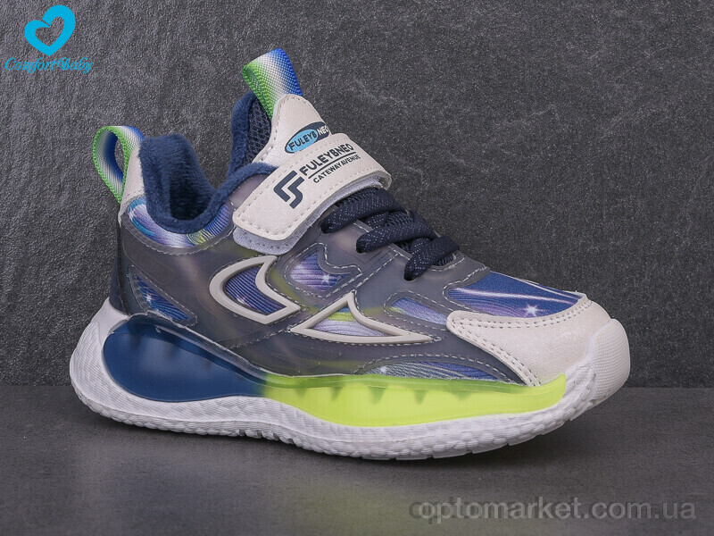 Купить Кросівки дитячі 822-6 блакитний Fuleybneo синій, фото 2