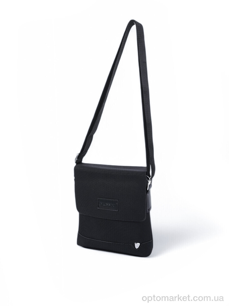 Купить Сумка чоловіча 825-1 black Filippini чорний, фото 1