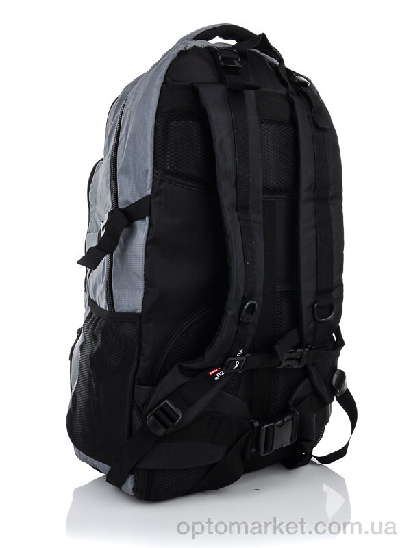 Купить Рюкзак чоловічі 8256 grey Yunongyizu сірий, фото 2