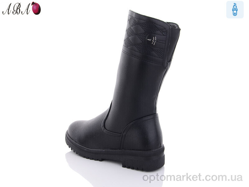 Купить Чоботи жіночі 825 Aba чорний, фото 2