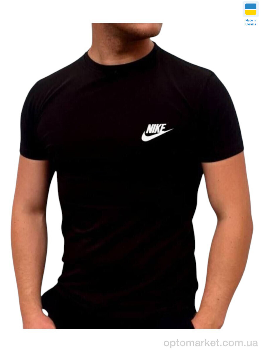 Купить Футболка чоловічі 82NK чорний N.ke чорний, фото 2
