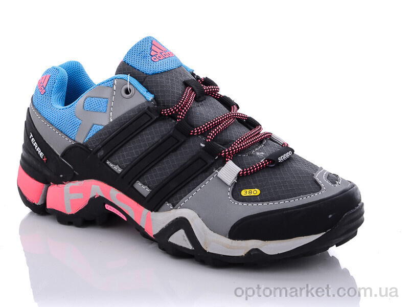 Купить Кросівки жіночі 8306 A.idas сірий, фото 2