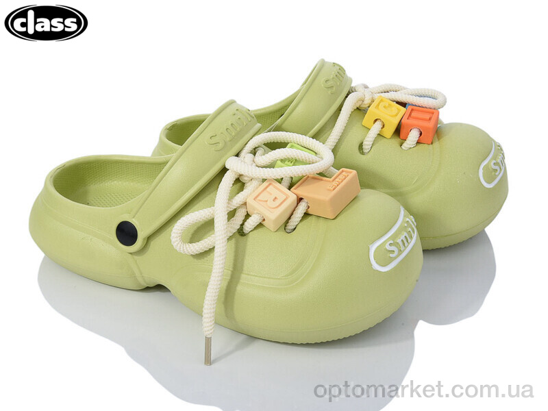 Купить Крокси жіночі 8308-2 Wei Wei-Class зелений, фото 1