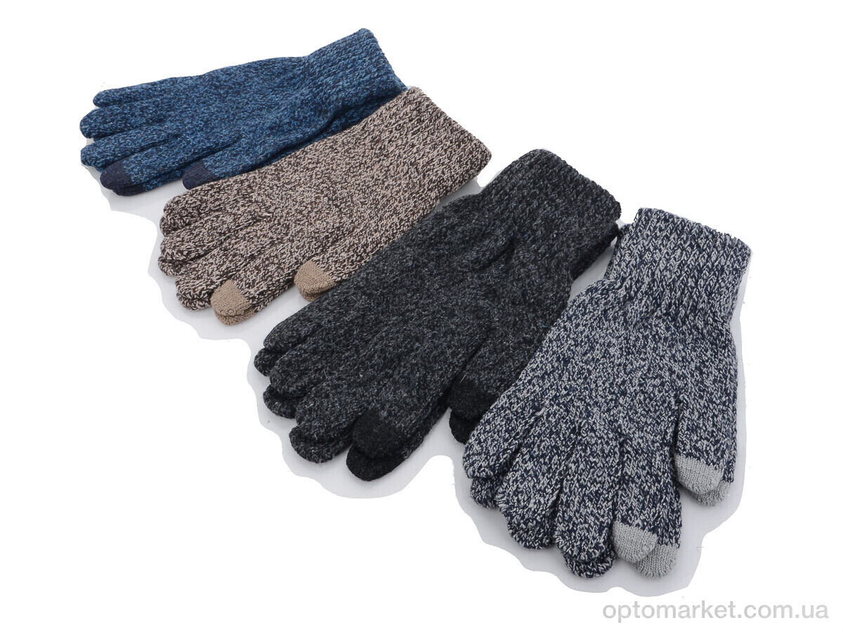 Купить Рукавички чоловічі 831 mix RuBi мікс, фото 1