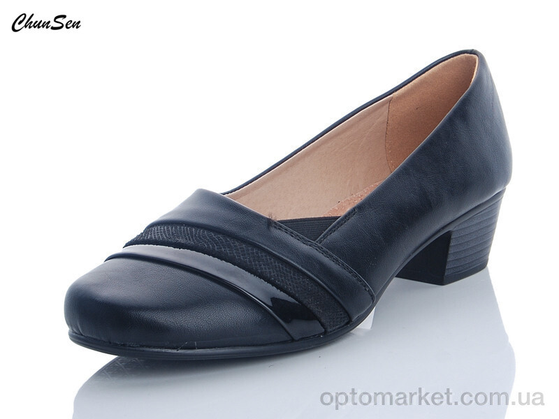 Купить Туфлі жіночі 8324C-1 Chunsen чорний, фото 1