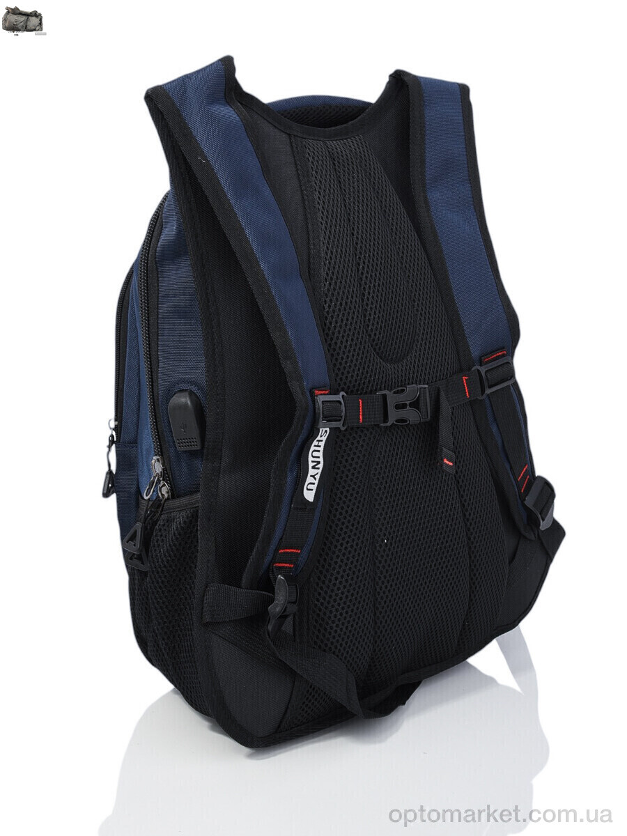 Купить Рюкзак унісекс 8330 blue (250) Jomolanma синій, фото 2