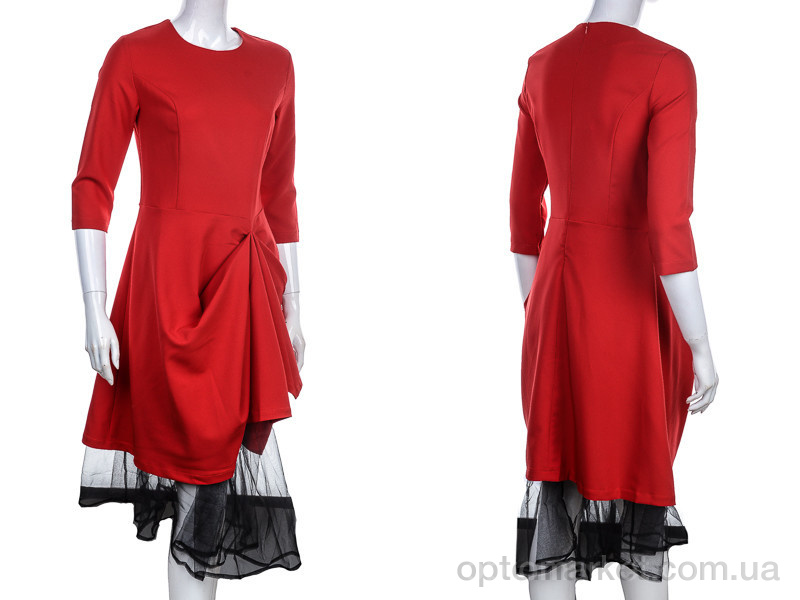 Купить Сукня жіночі 834 red Vande Grouff червоний, фото 3