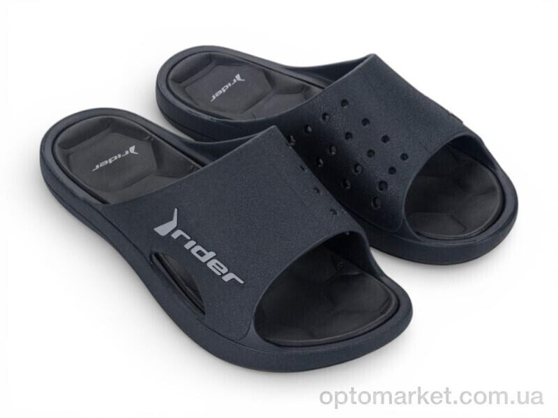 Купить Шльопанці чоловічі 83632-BM435 Rider чорний, фото 1