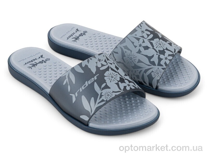 Купить Шльопанці жіночі 83637-AZ197 Rider сірий, фото 1
