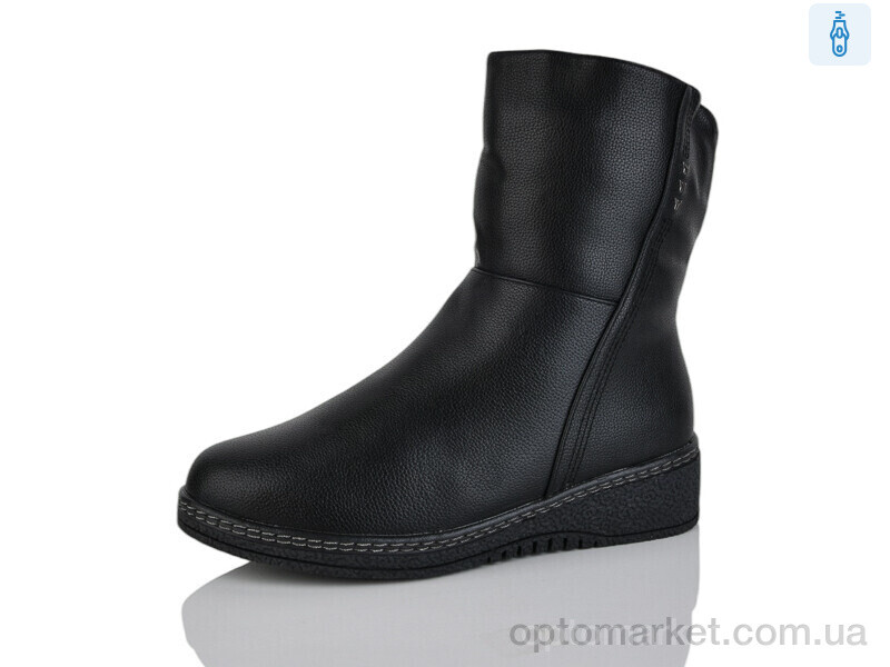 Купить Напівчоботи
 жіночі 838 Leguzaza чорний, фото 1