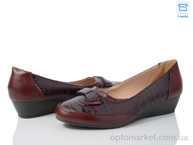 Купить Туфлі жіночі 8401-4 Chunsen бордовий, фото 1