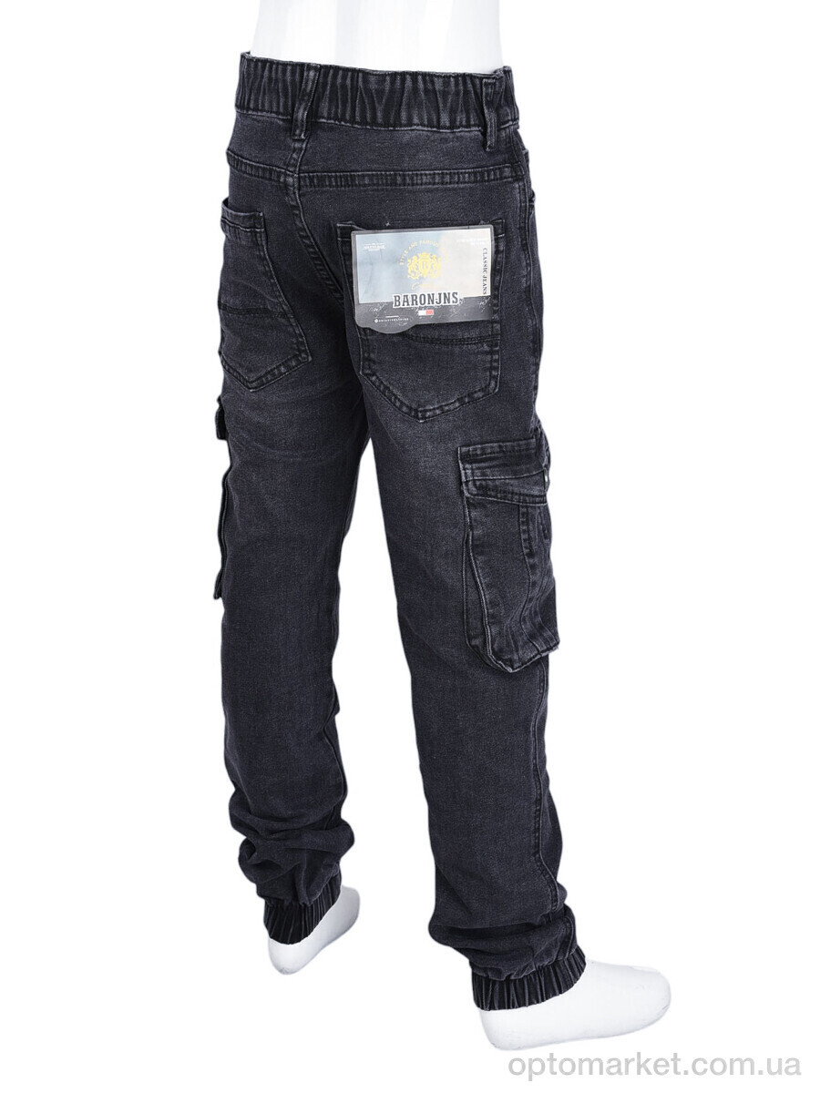 Купить Джинси дитячі 8408 Baron чорний, фото 2