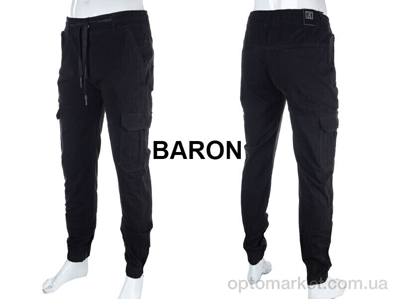 Купить Джинси чоловічі 8419-1 black Baron чорний, фото 3