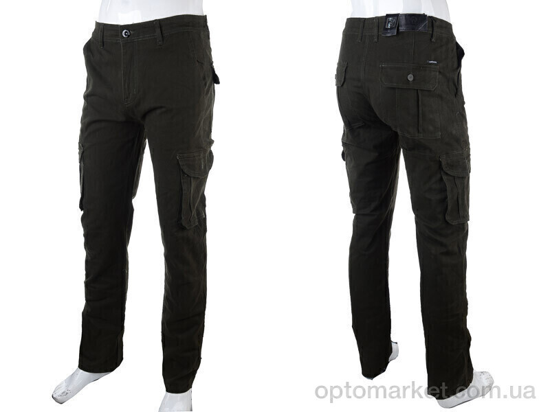 Купить Джинси чоловічі 8422-4 khaki Baron хакі, фото 3