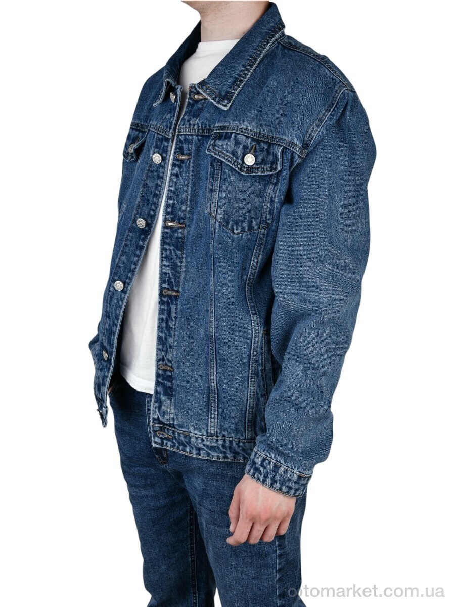 Купить Куртка чоловічі 842 Baronjns синій, фото 2