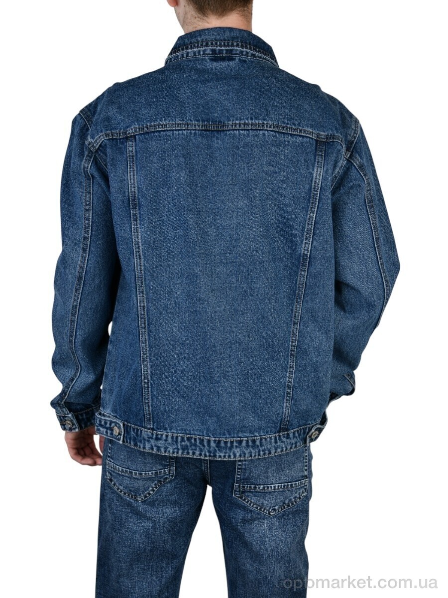 Купить Куртка чоловічі 842 Baronjns синій, фото 3